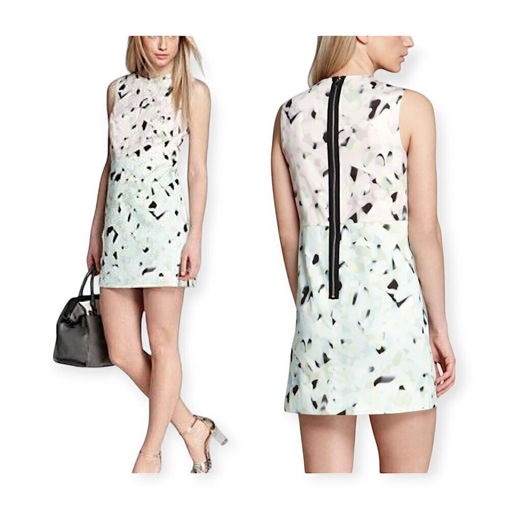 Milly 'Eloise' Shift Dress, pastel print, size 6